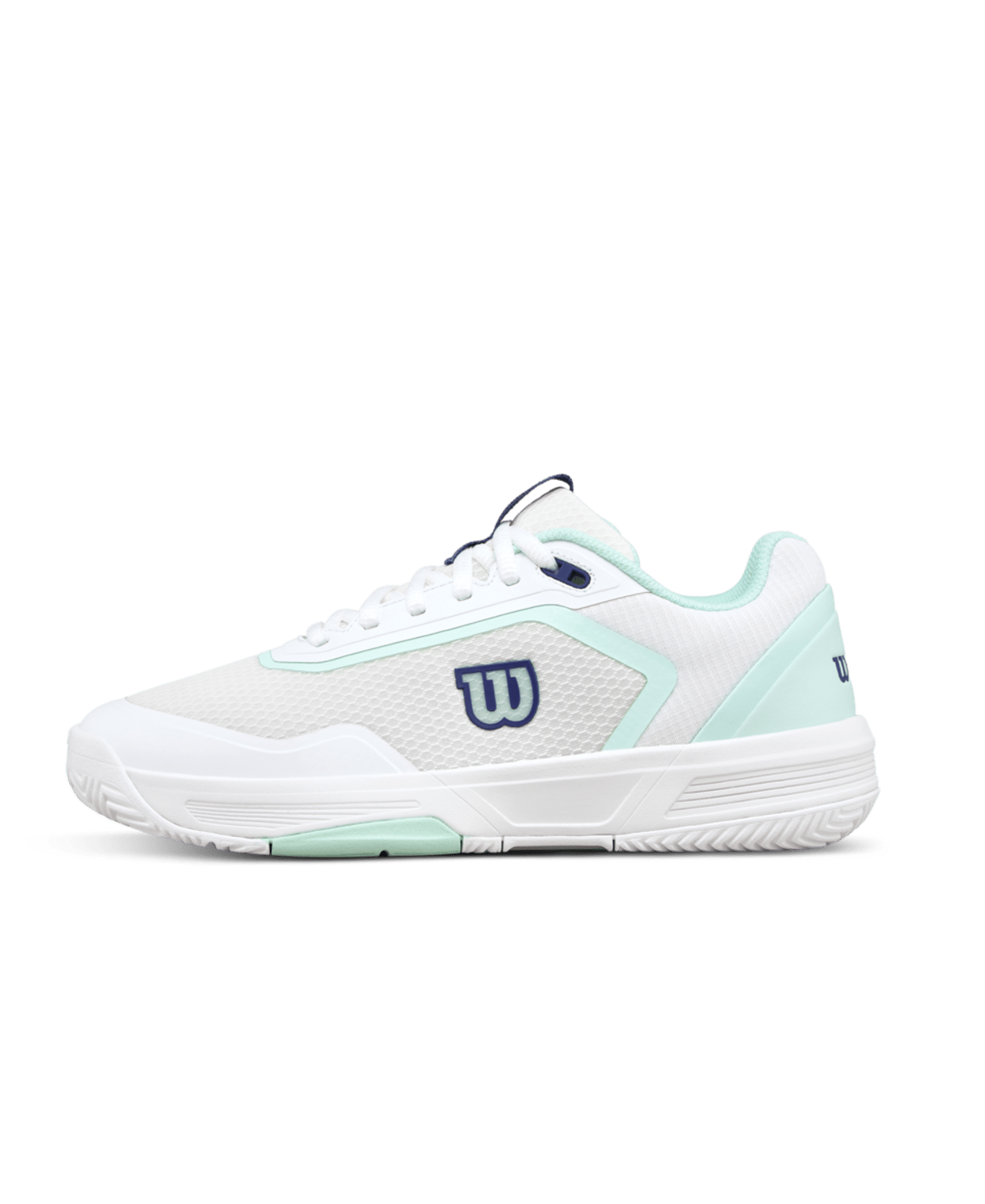 Wilson CourtGlide Women's Tennis Shoes - White/Bay - Racquet Point