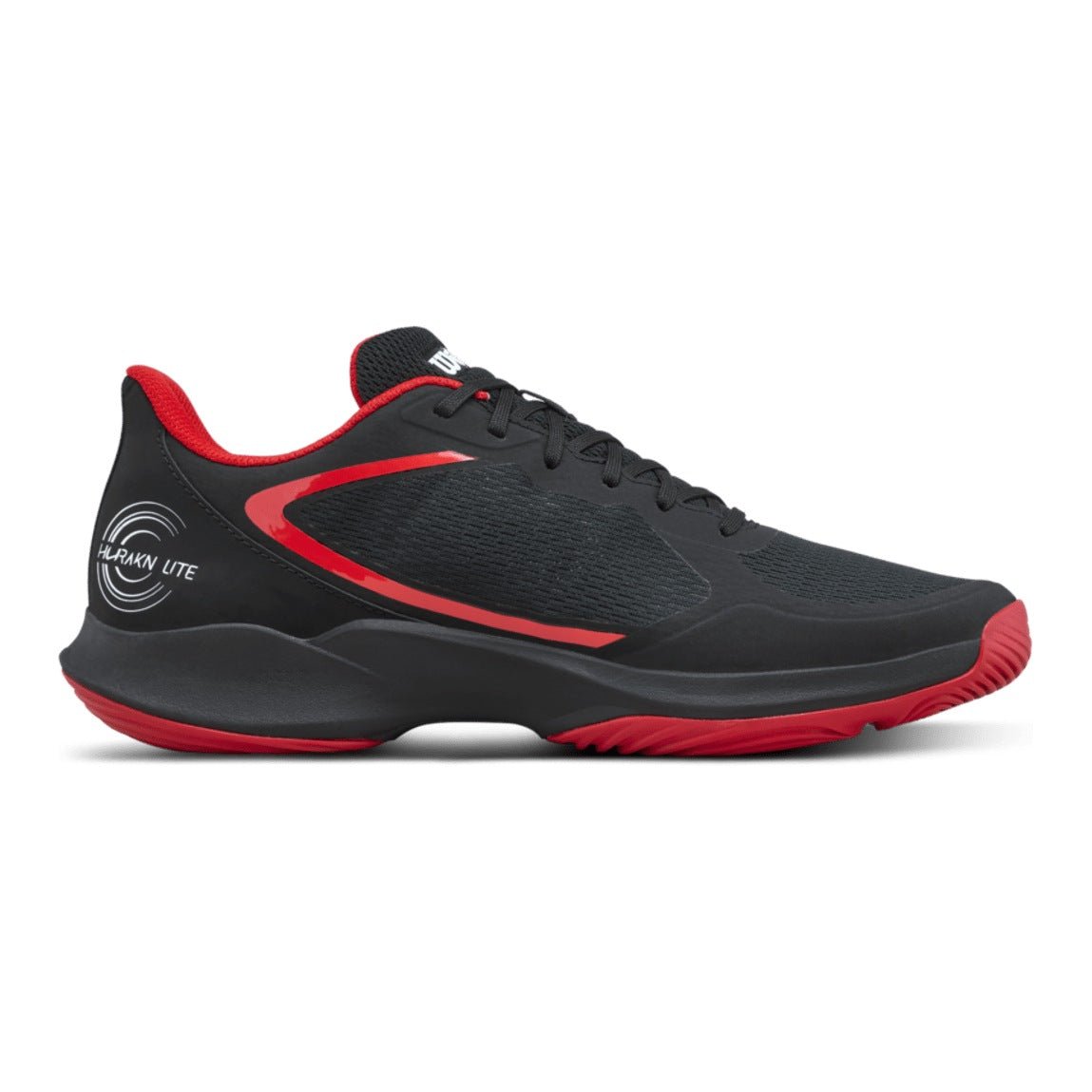 Wilson Hurakn Lite Men's Padel Shoes - Black/Infrared - Racquet Point