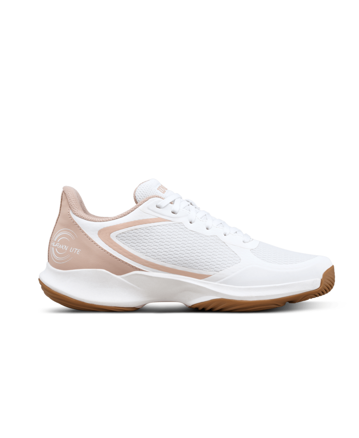 Wilson Hurakn Lite Women's Padel Shoes - White/Cameo Rose - Racquet Point