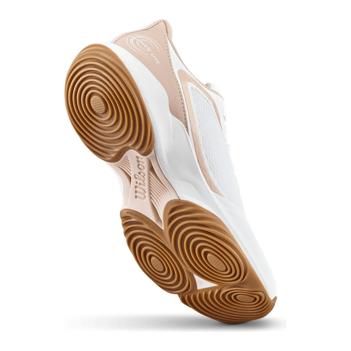 Wilson Hurakn Lite Women's Padel Shoes - White/Cameo Rose - Racquet Point