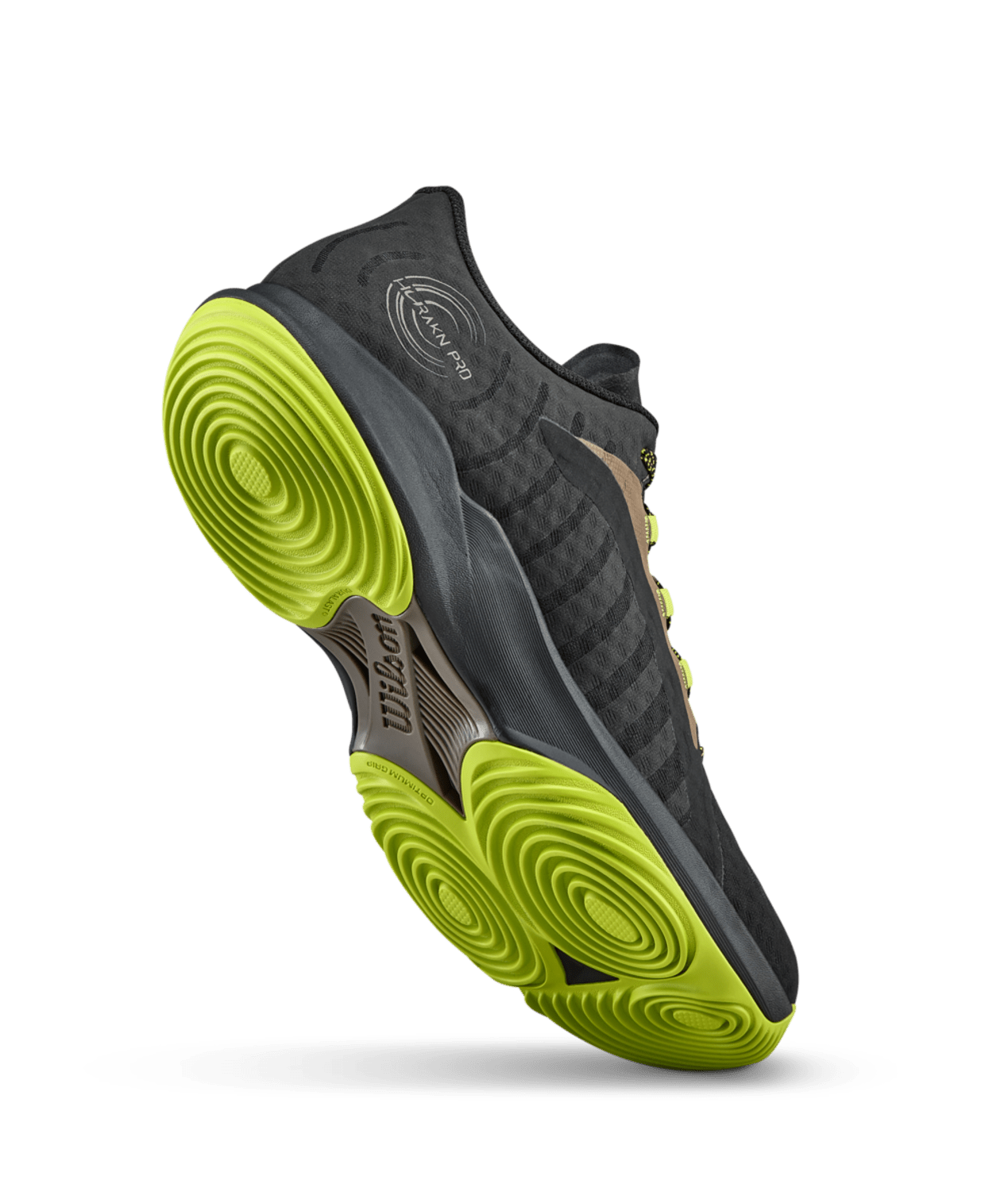 Wilson Hurakn Pro Men's Padel Shoes - Black/Lime Green - Racquet Point
