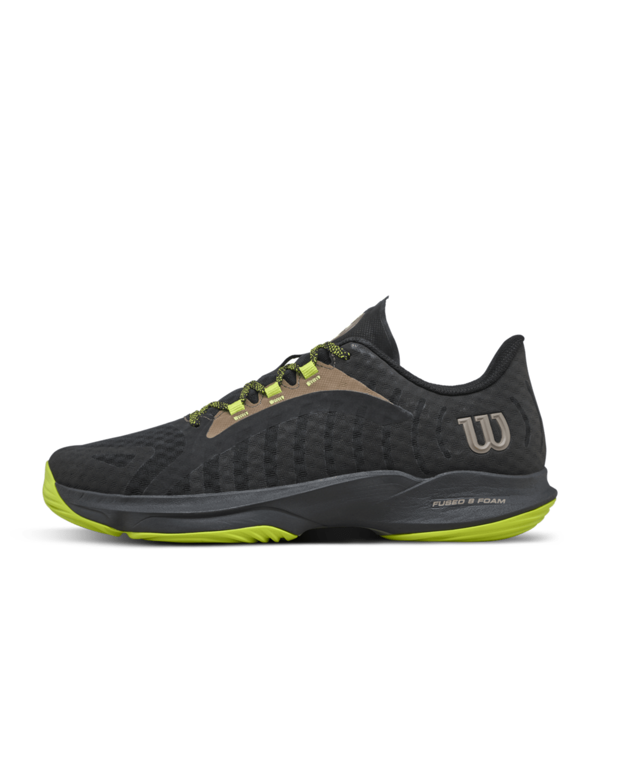 Wilson Hurakn Pro Men's Padel Shoes - Black/Lime Green - Racquet Point