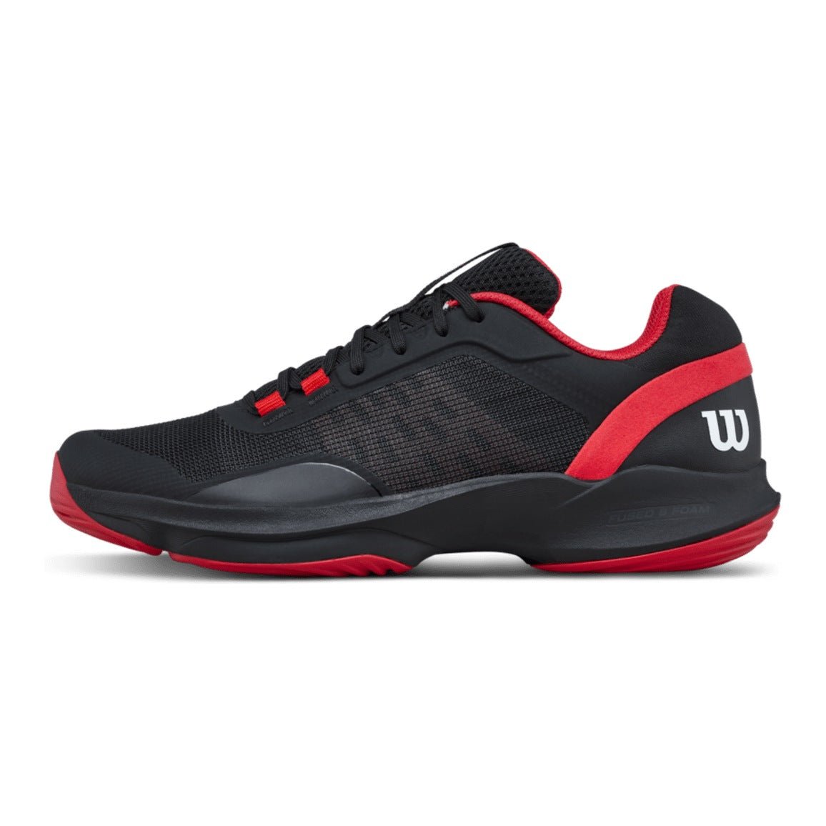 Wilson Hurakn Pro V2 Men's Padel Shoes - Black/Infrared - Racquet Point