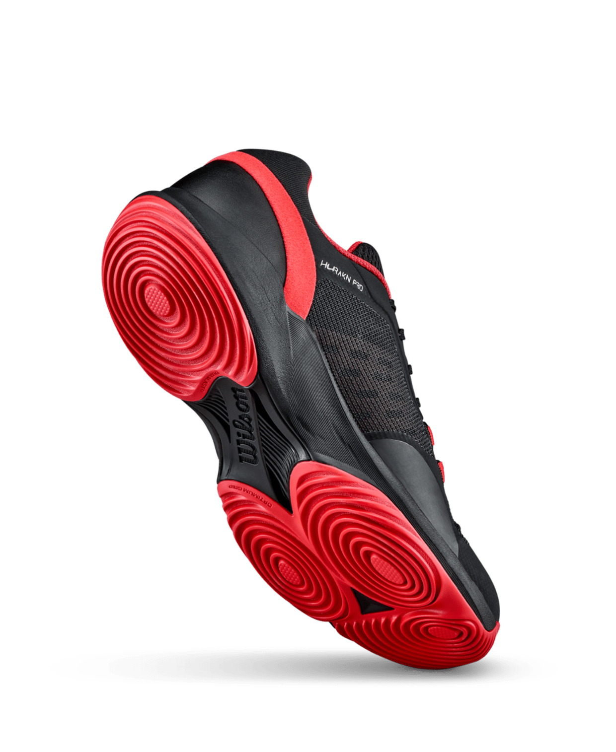 Wilson Hurakn Pro V2 Men's Padel Shoes - Black/Infrared - Racquet Point