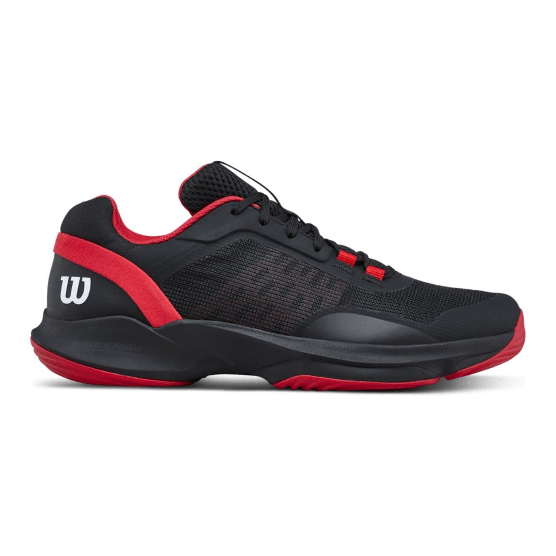 Wilson Hurakn Pro V2 Men's Padel Shoes - Black/Infrared - Racquet Point