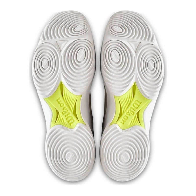 Wilson Hurakn Pro V2 Men's Padel Shoes - Snow White/Snow White - Racquet Point