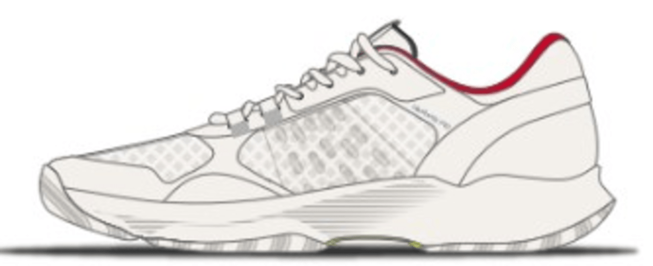 Wilson Hurakn Pro V2 Men's Padel Shoes - Snow White/Snow White - Racquet Point