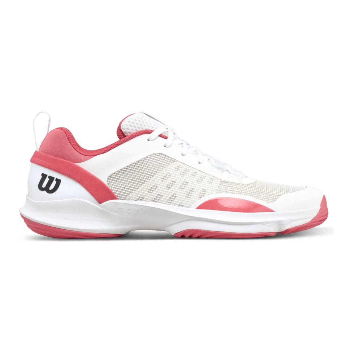 Wilson Hurakn Pro V2 Women's Padel Shoes - White/Dubarry - Racquet Point