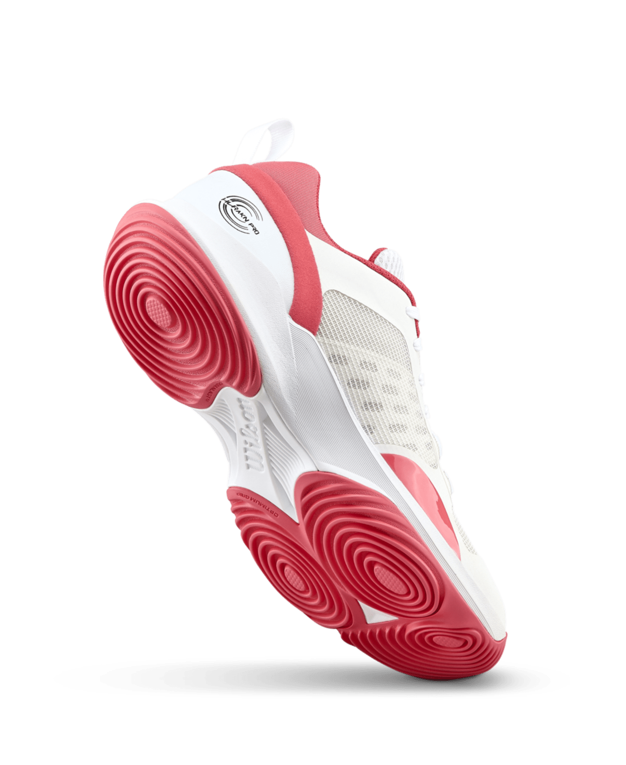 Wilson Hurakn Pro V2 Women's Padel Shoes - White/Dubarry - Racquet Point