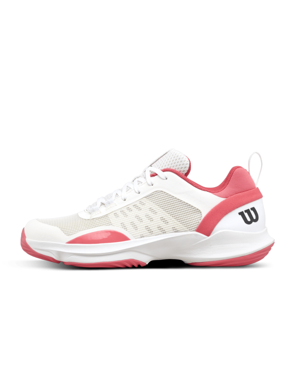 Wilson Hurakn Pro V2 Women's Padel Shoes - White/Dubarry - Racquet Point