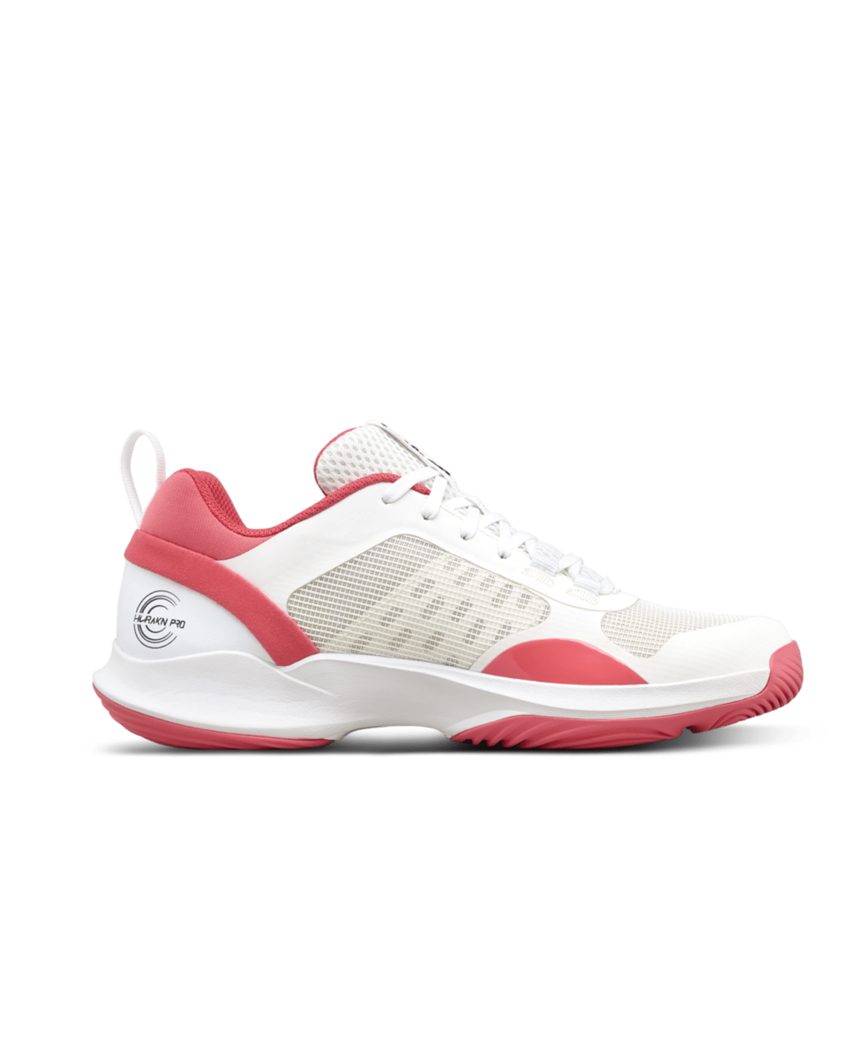 Wilson Hurakn Pro V2 Women's Padel Shoes - White/Dubarry - Racquet Point