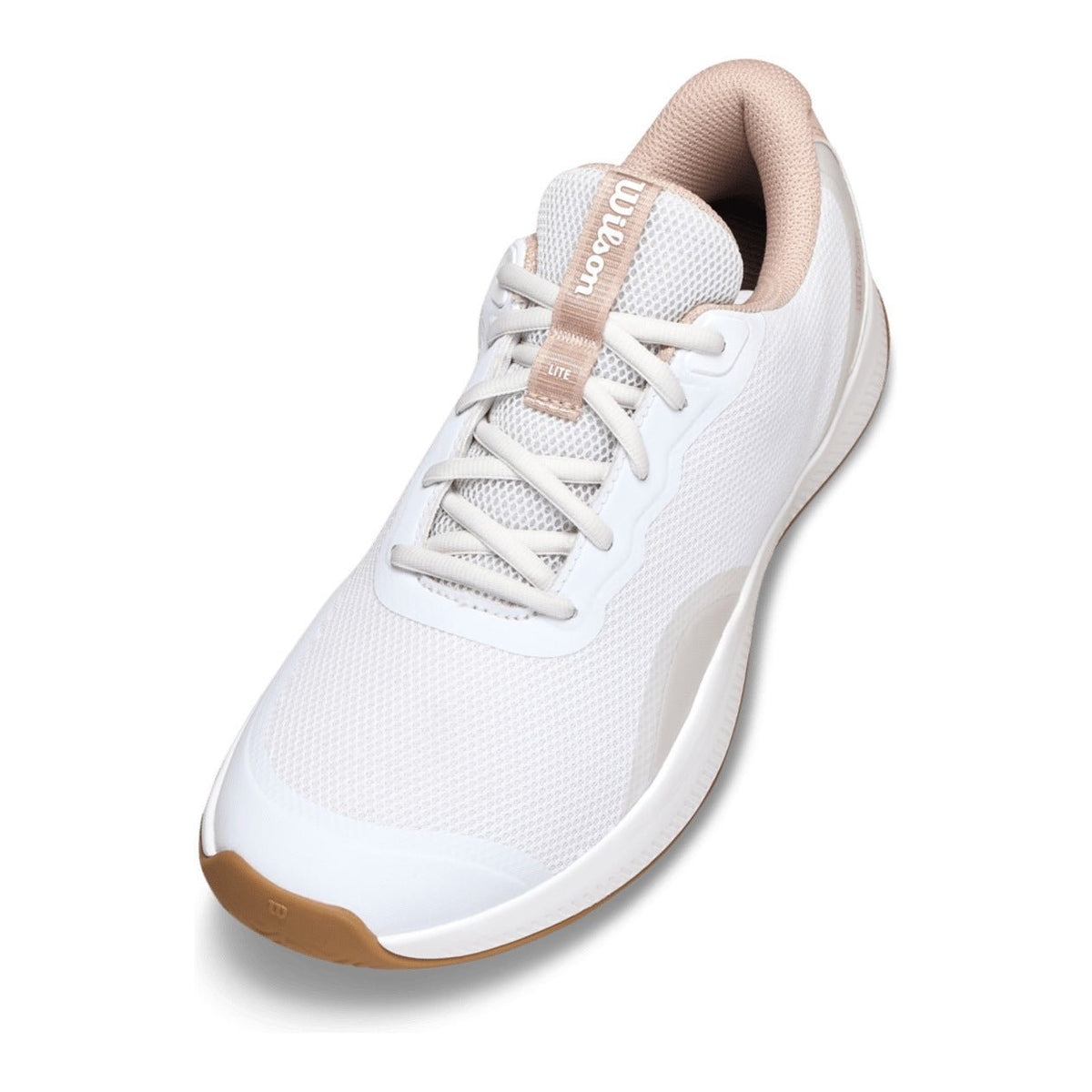 Wilson Intrigue Lite Women's Tennis Shoes - White/Cameo Rose - Racquet Point