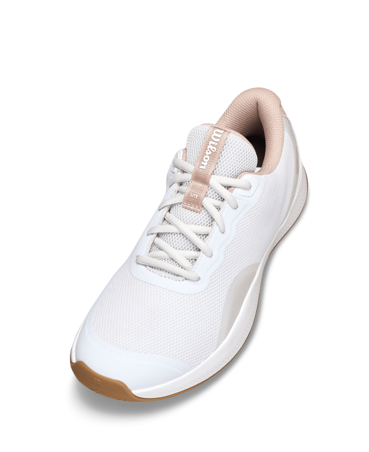 Wilson Intrigue Lite Women's Tennis Shoes - White/Cameo Rose - Racquet Point