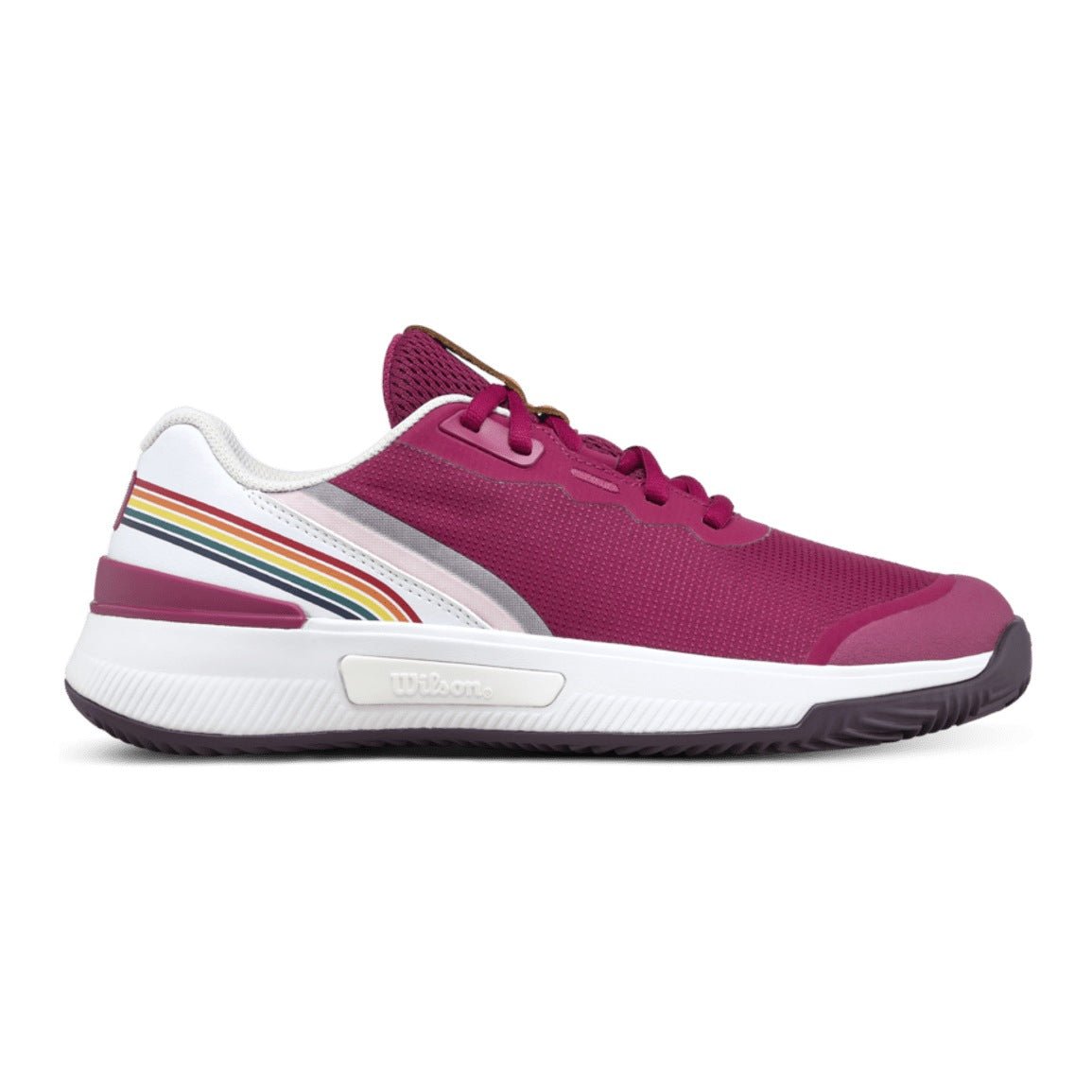 Wilson Intrigue Pro Clay Roland-Garros Women's Tennis Shoes - Beaujolais/White - Racquet Point