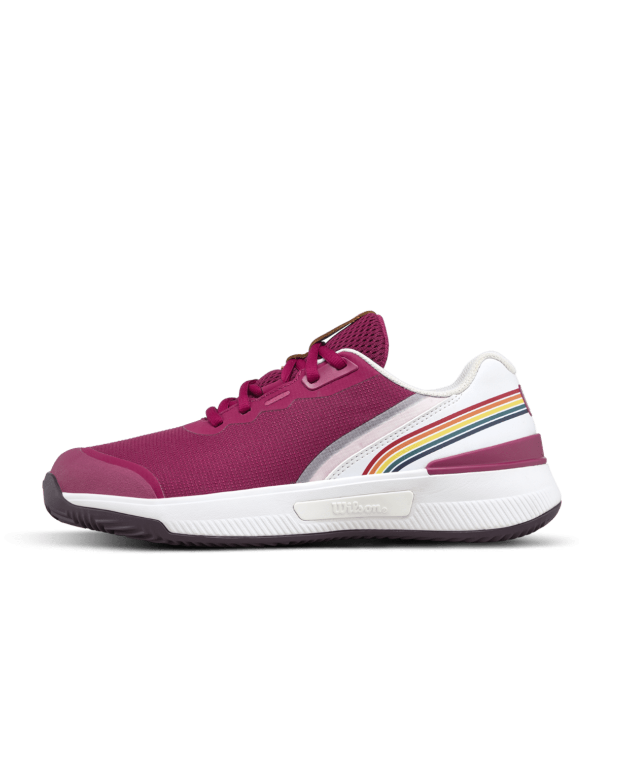 Wilson Intrigue Pro Clay Roland-Garros Women's Tennis Shoes - Beaujolais/White - Racquet Point