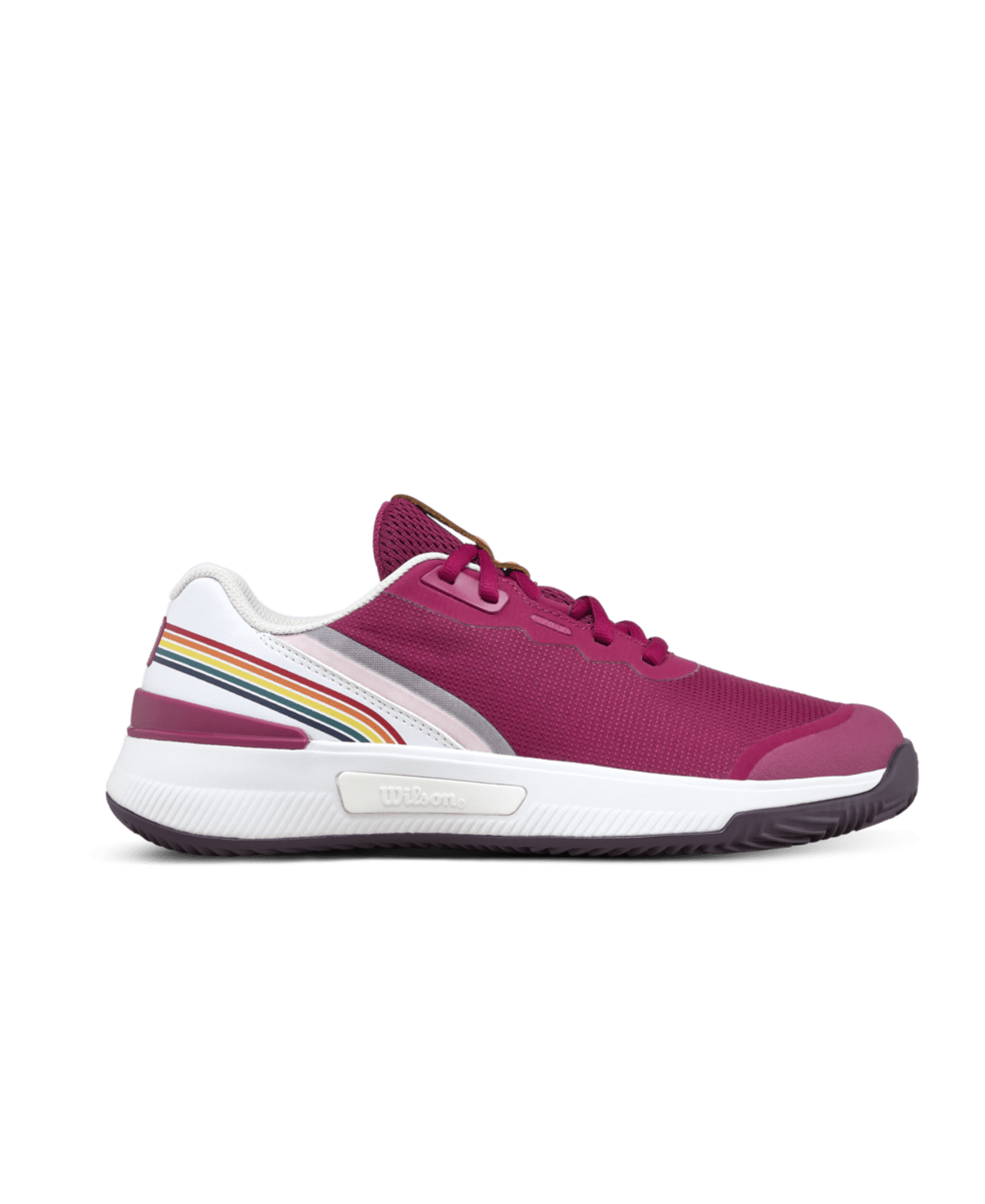 Wilson Intrigue Pro Clay Roland-Garros Women's Tennis Shoes - Beaujolais/White - Racquet Point