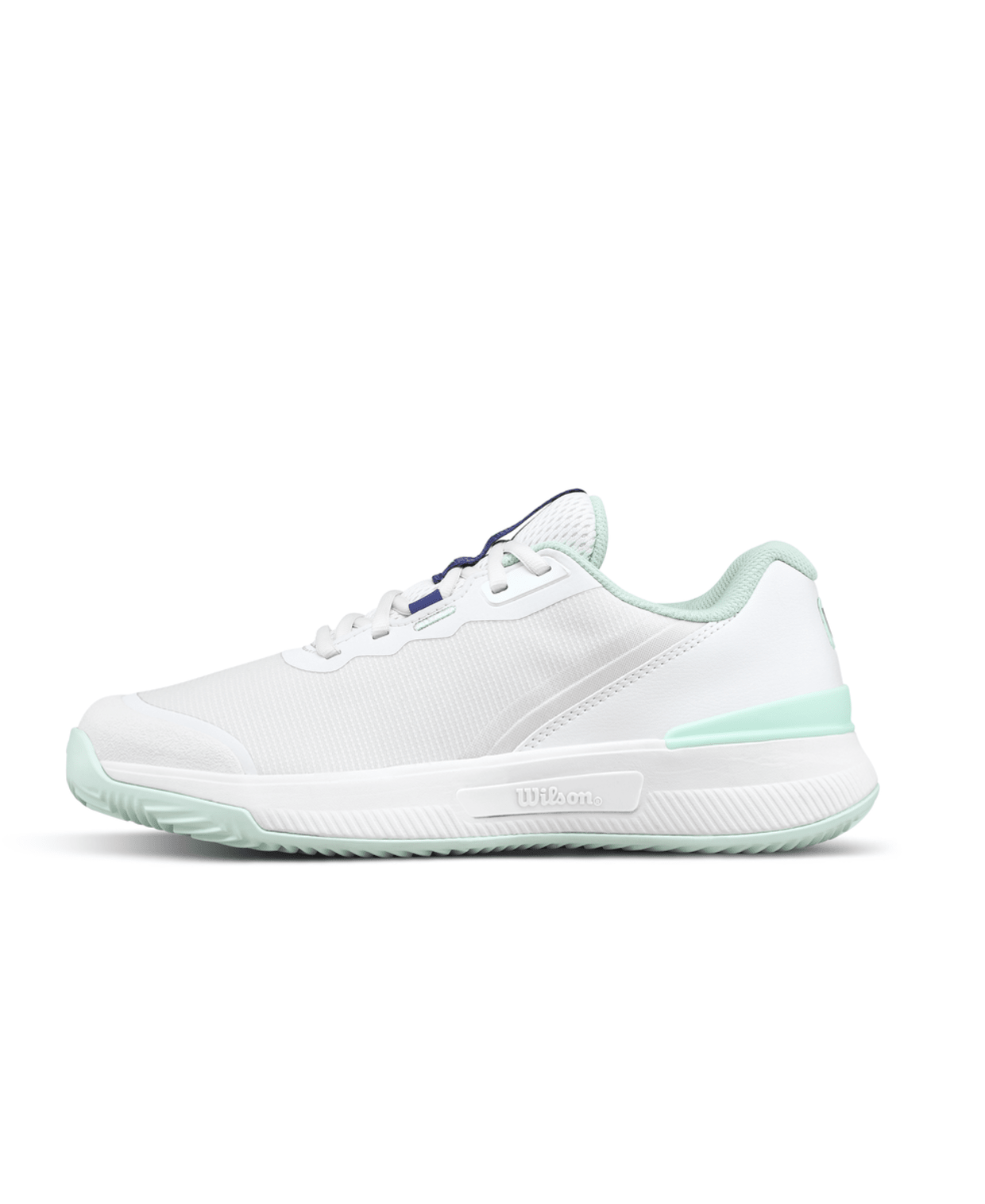 Wilson Intrigue Pro Clay Women's Tennis Shoes - Clear White/Bay - Racquet Point