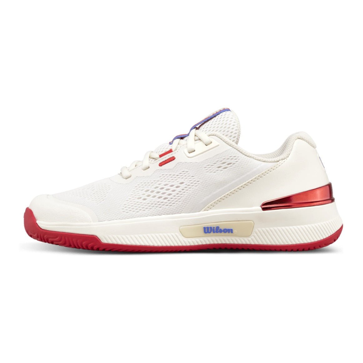 Wilson Intrigue Pro US Open Women's Tennis Shoes - Tofu/Infrared - Racquet Point