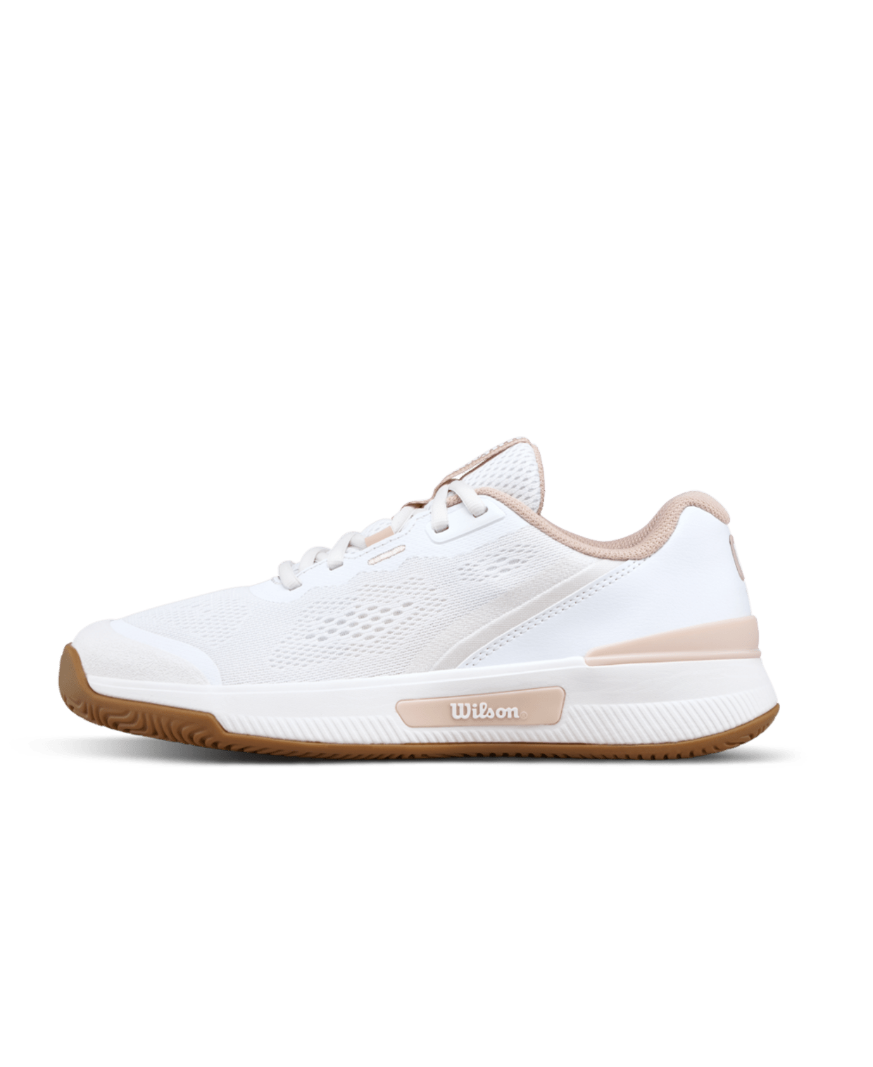 Wilson Intrigue Pro Women's Tennis Shoes - White/Cameo Rose - Racquet Point