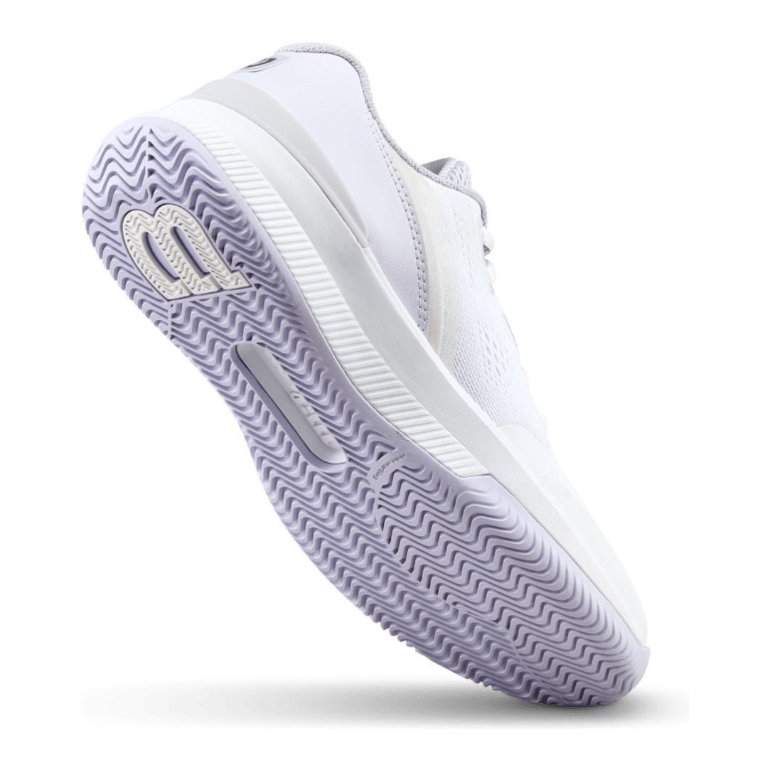 Wilson Intrigue Pro Women's Tennis Shoes - White/Lavender Blue - Racquet Point