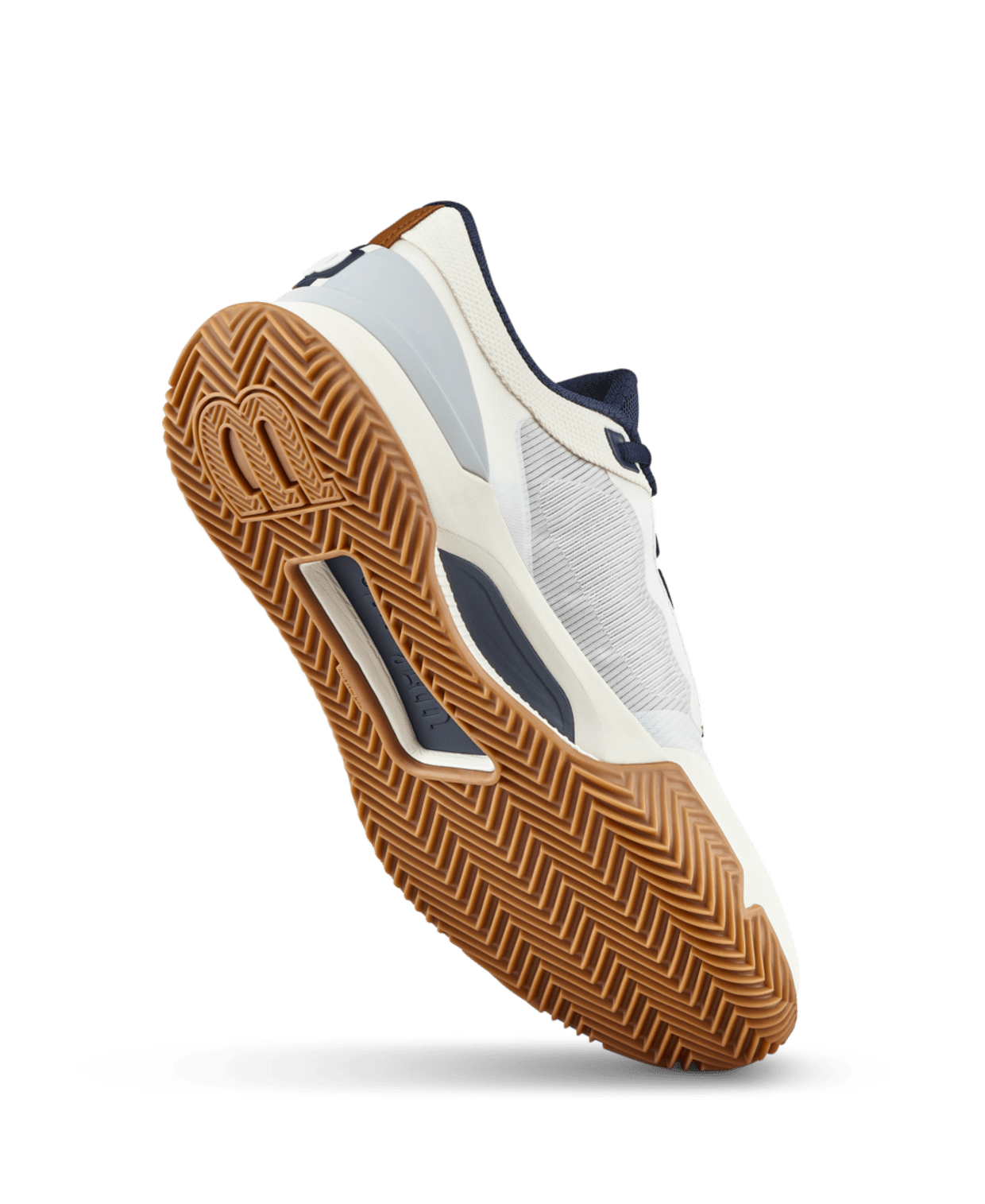 Wilson Intrigue Tour Clay Women's Tennis Shoes - Vanilla Ice/Navy Blazer - Racquet Point