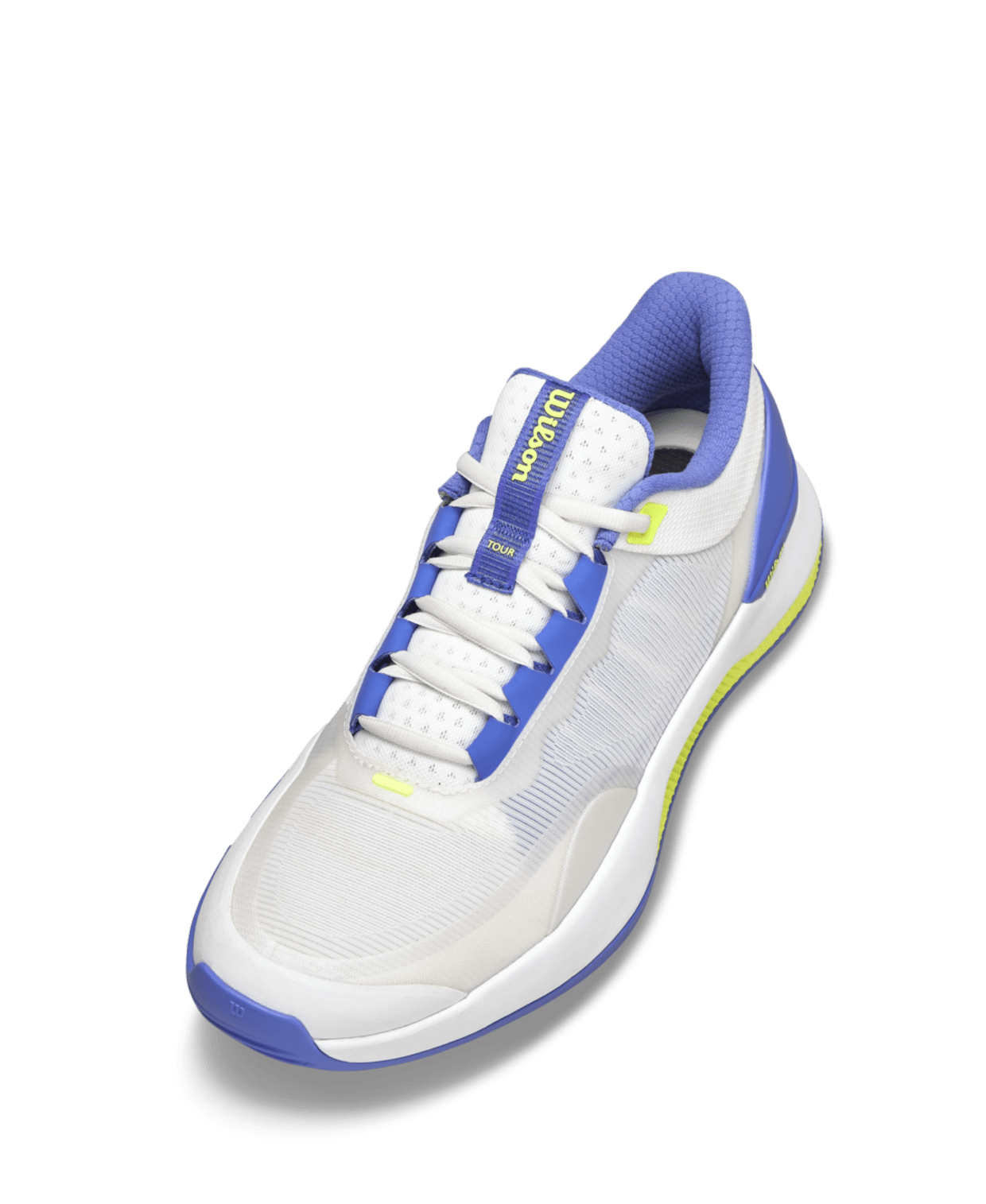 Wilson Intrigue Tour Padel Women's Padel Shoes - White/Amparo Blue - Racquet Point