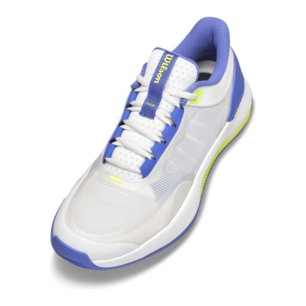 Wilson Intrigue Tour Padel Women's Padel Shoes - White/Amparo Blue - Racquet Point
