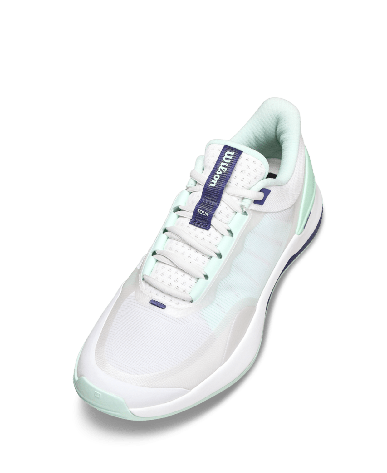 Wilson Intrigue Tour Padel Women's Padel Shoes - White/Bay - Racquet Point