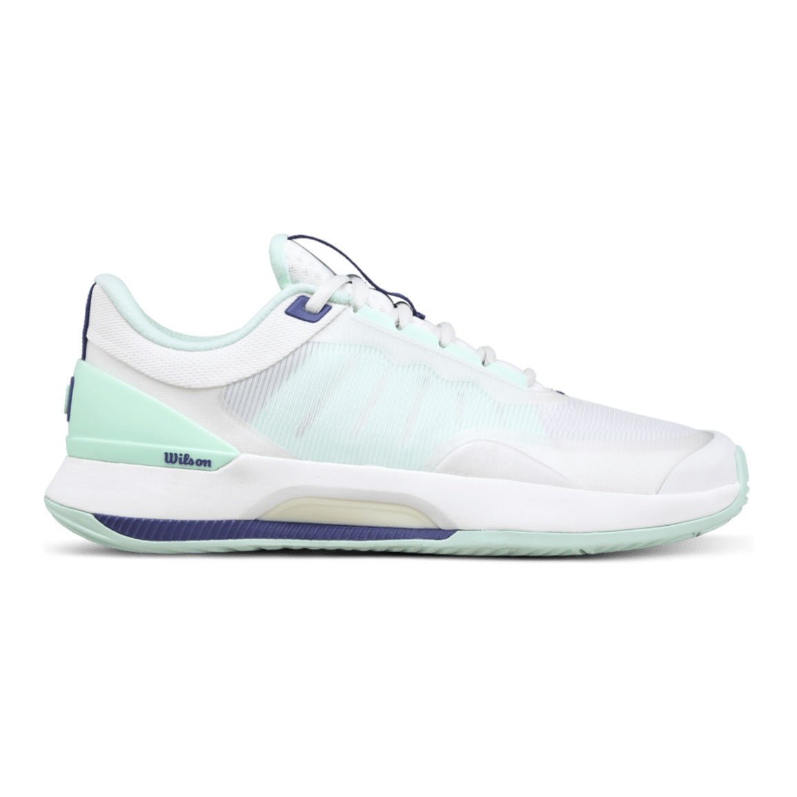 Wilson Intrigue Tour Padel Women's Padel Shoes - White/Bay - Racquet Point