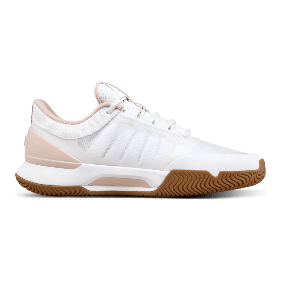 Wilson Intrigue Tour Women's Tennis Shoes - White/Cameo Rose - Racquet Point