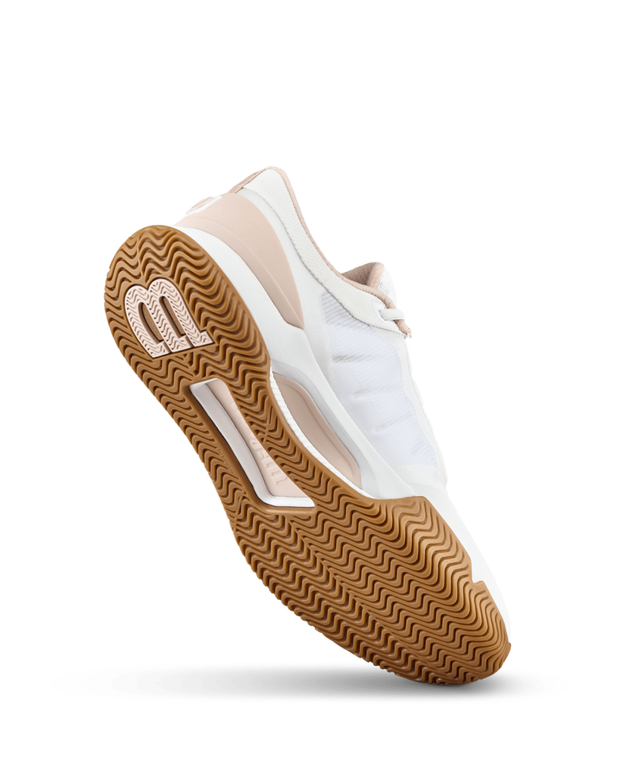 Wilson Intrigue Tour Women's Tennis Shoes - White/Cameo Rose - Racquet Point