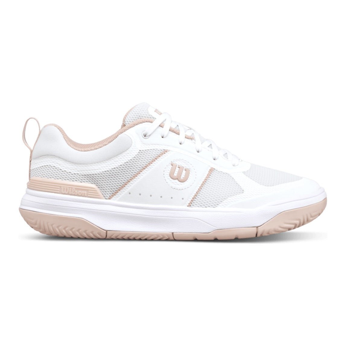 Wilson Pickle Pro Women's Pickleball Shoes - White/White/Cameo - Racquet Point