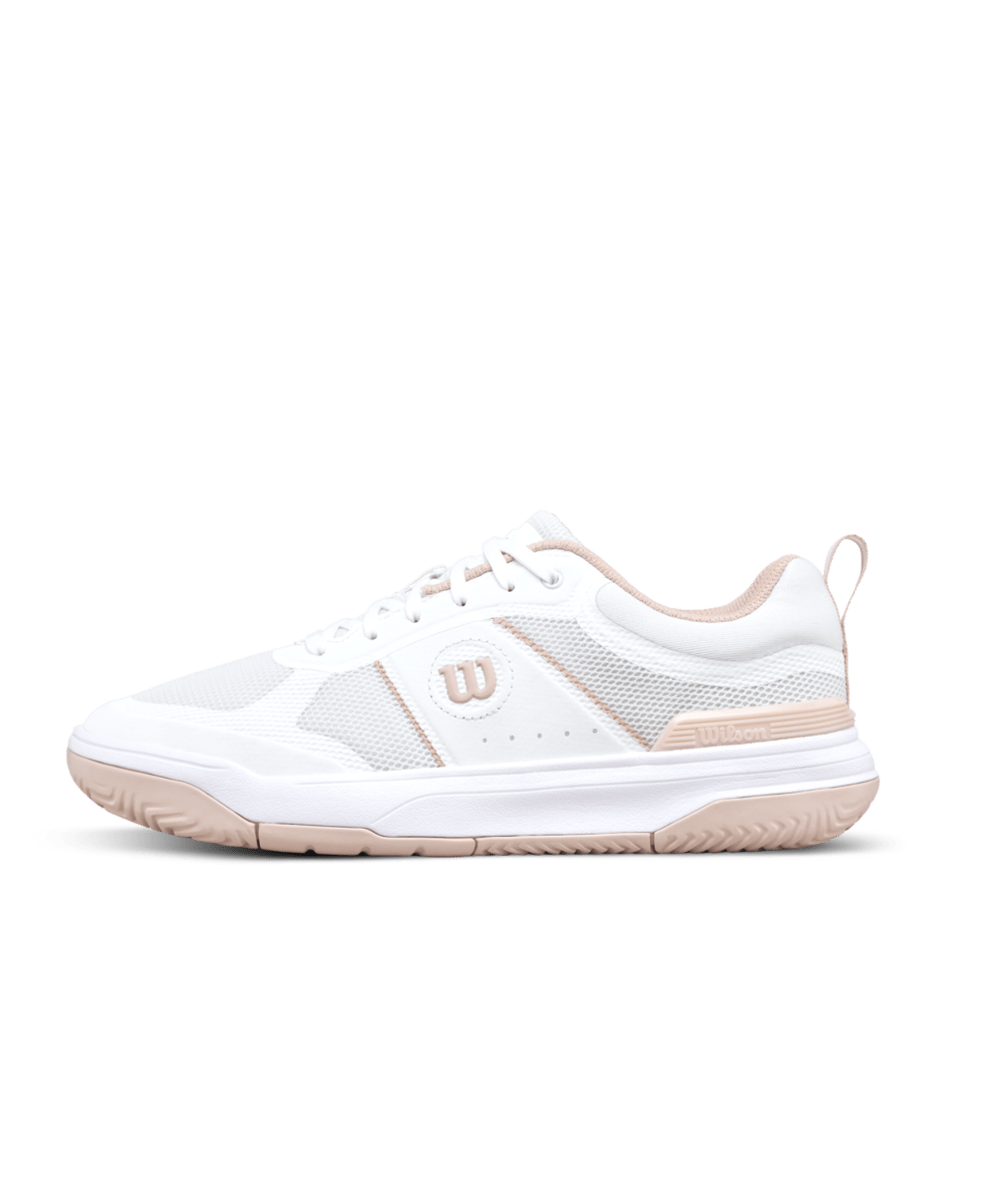 Wilson Pickle Pro Women's Pickleball Shoes - White/White/Cameo - Racquet Point