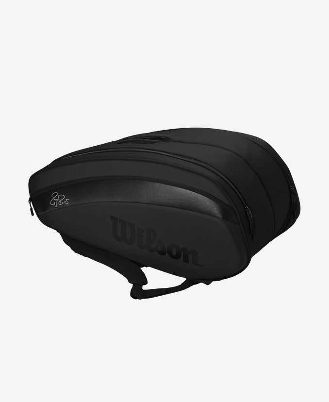 Wilson RF DNA 12 Pack Tennis Bag - Black - Racquet Point