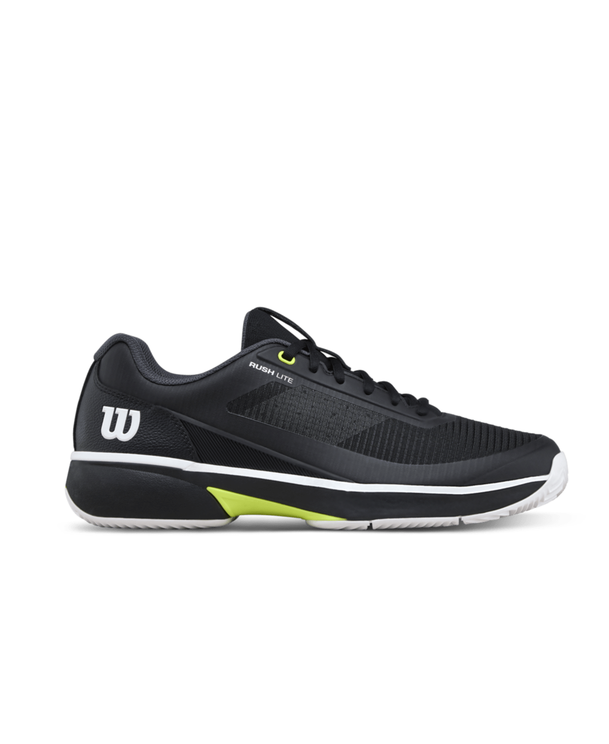 Wilson Rush Lite 5 Clay Men's Tennis Shoes - Black/White - Racquet Point