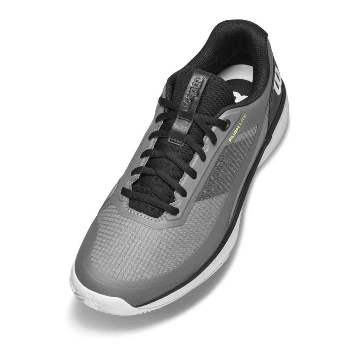Wilson Rush Lite 5 Clay Men's Tennis Shoes - Titanium/Black - Racquet Point