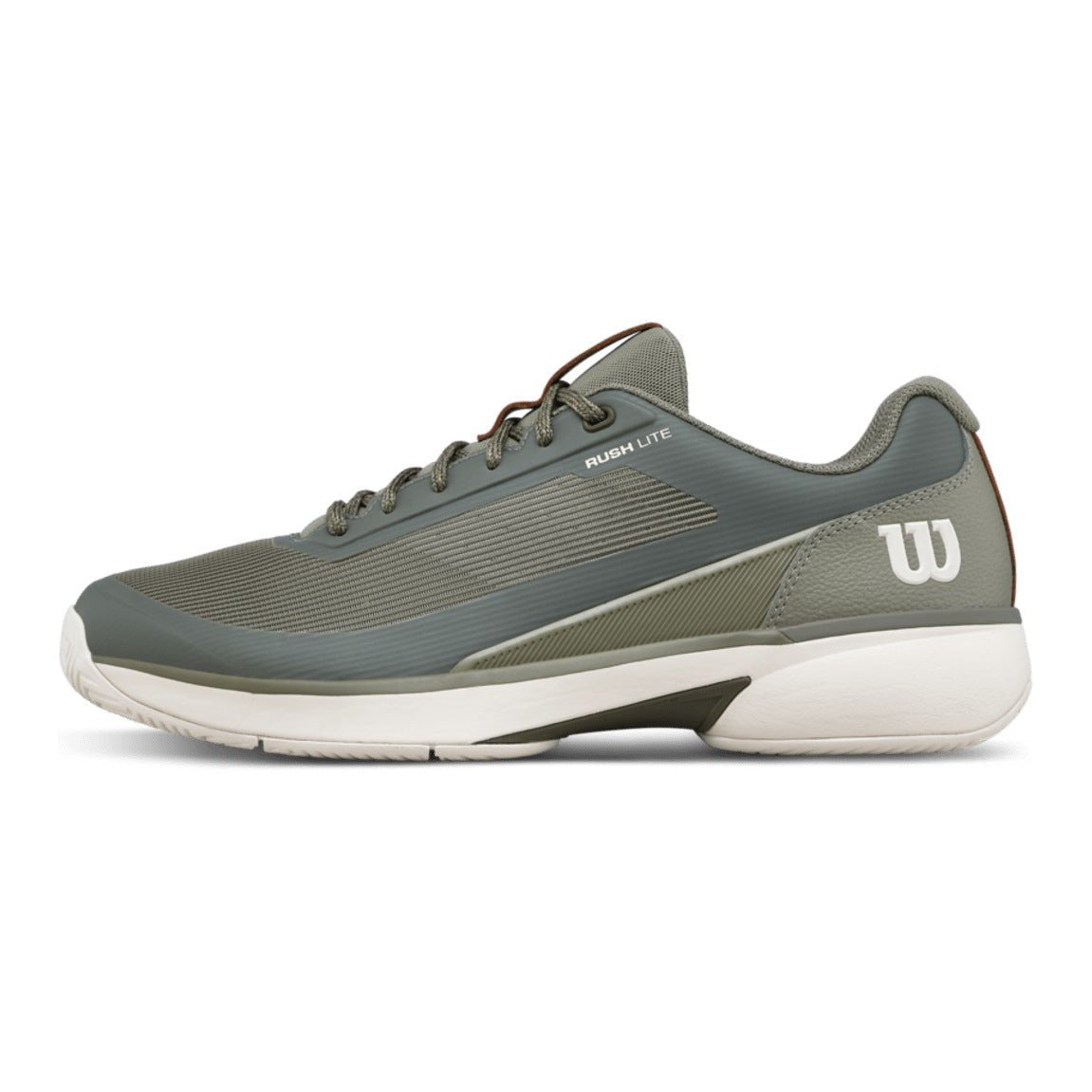 Wilson Rush Lite 5 Men's Tennis Shoes - Vetiver/Tofu - Racquet Point