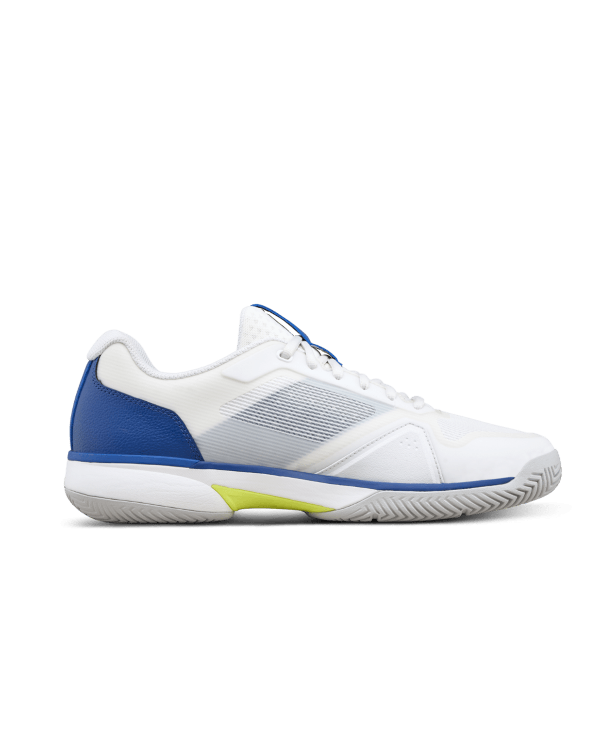 Wilson Rush Lite 5 Men's Tennis Shoes - White/Deja Vu Blue - Racquet Point