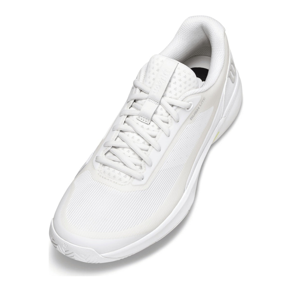Wilson Rush Lite 5 Men's Tennis Shoes - White/White - Racquet Point