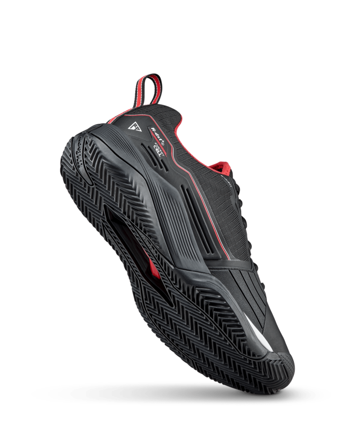 Wilson Rush Pro 4.5 Clay Men's Tennis Shoes - Black/Infrared - Racquet Point