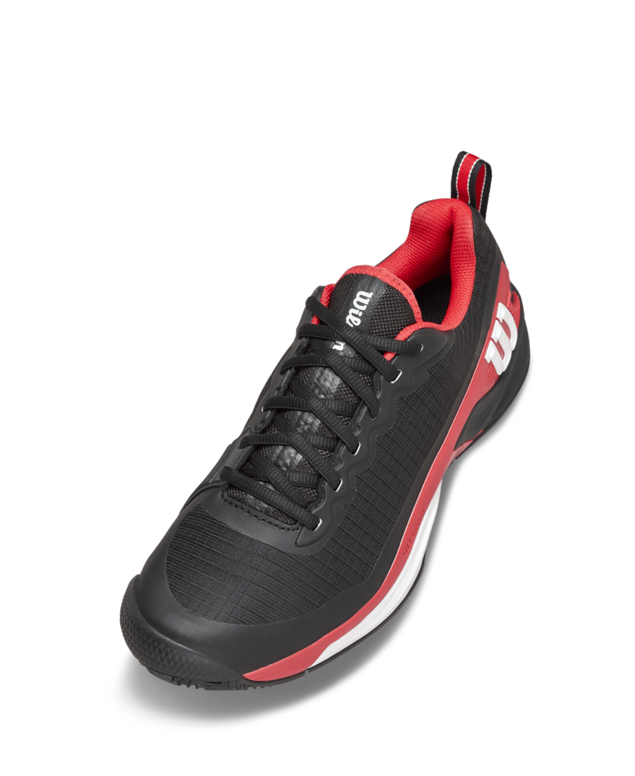 Wilson Rush Pro 4.5 Clay Men's Tennis Shoes - Black/Infrared - Racquet Point