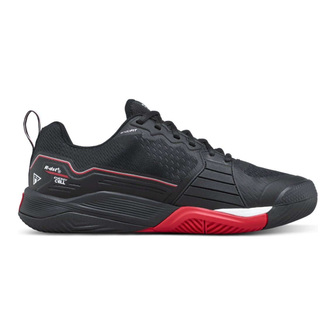 Wilson Rush Pro 4.5 Men's Tennis Shoes - Black/Infrared - Racquet Point