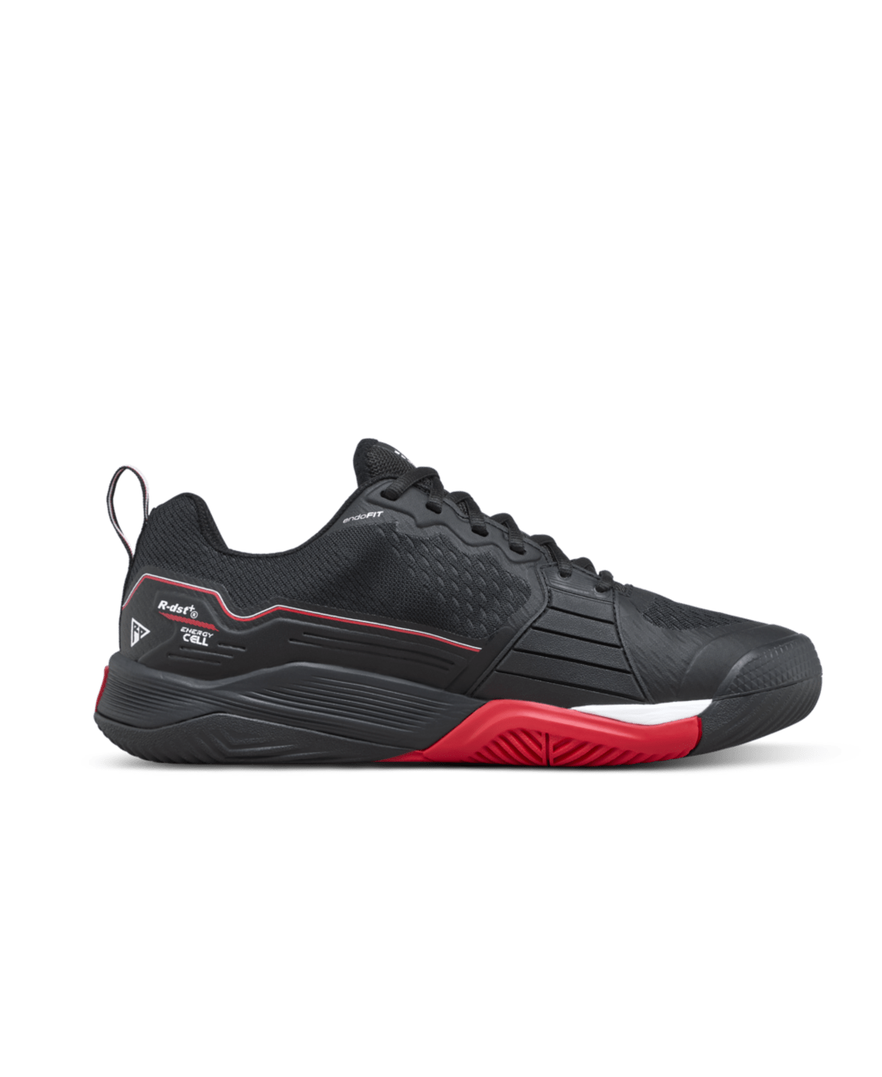 Wilson Rush Pro 4.5 Men's Tennis Shoes - Black/Infrared - Racquet Point