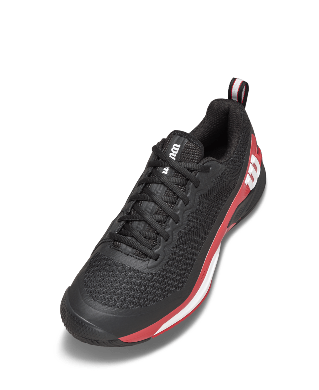 Wilson Rush Pro 4.5 Men's Tennis Shoes - Black/Infrared - Racquet Point