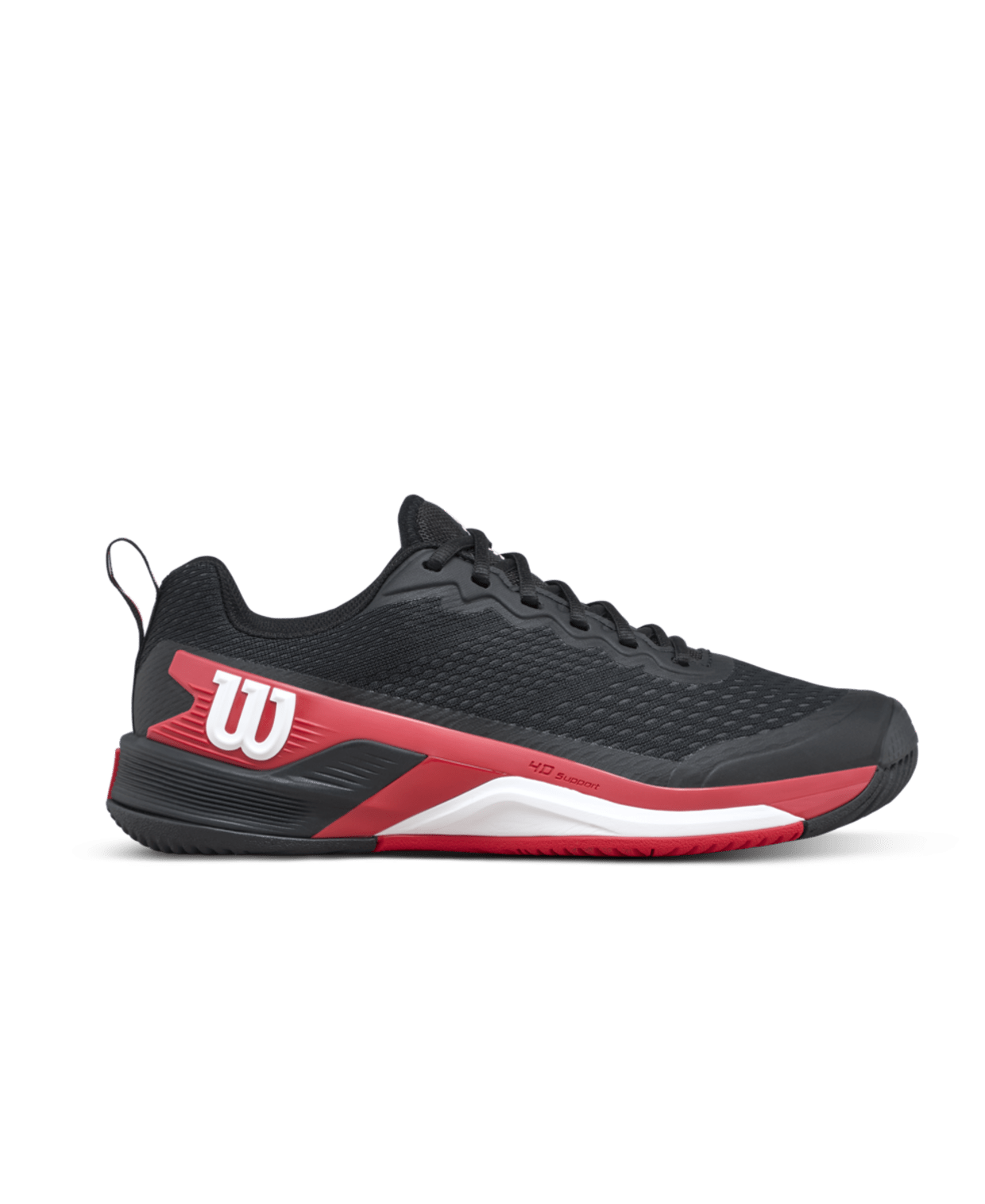 Wilson Rush Pro 4.5 Men's Tennis Shoes - Black/Infrared - Racquet Point