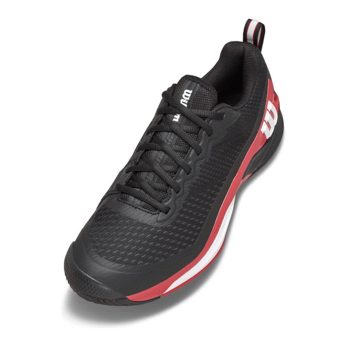 Wilson Rush Pro 4.5 Men's Tennis Shoes - Black/Infrared - Racquet Point
