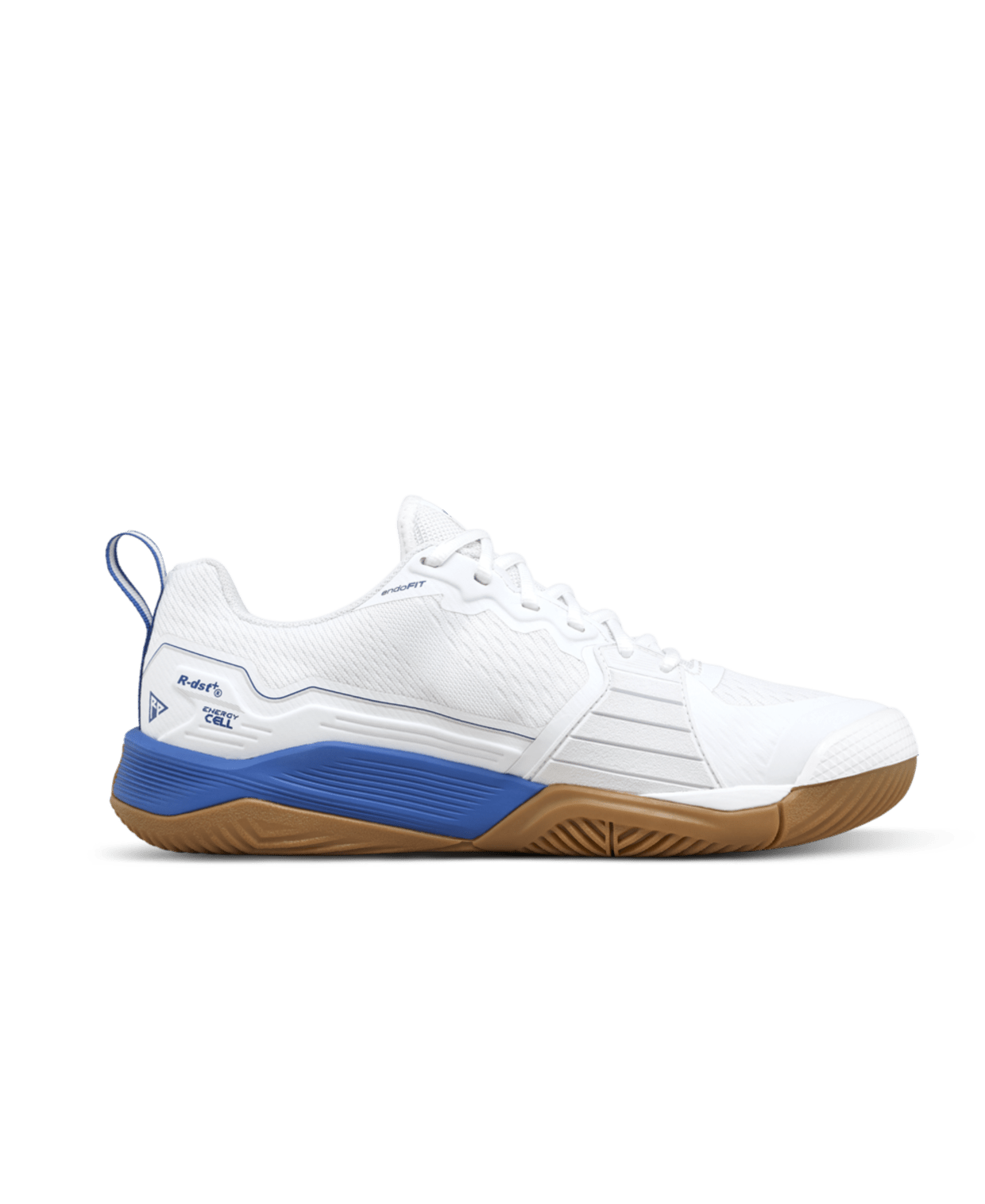 Wilson Rush Pro 4.5 Team Men's Tennis Shoes - White/Deja Vu Blue - Racquet Point