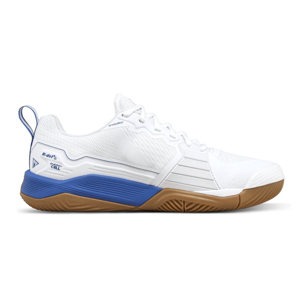 Wilson Rush Pro 4.5 Team Men's Tennis Shoes - White/Deja Vu Blue - Racquet Point