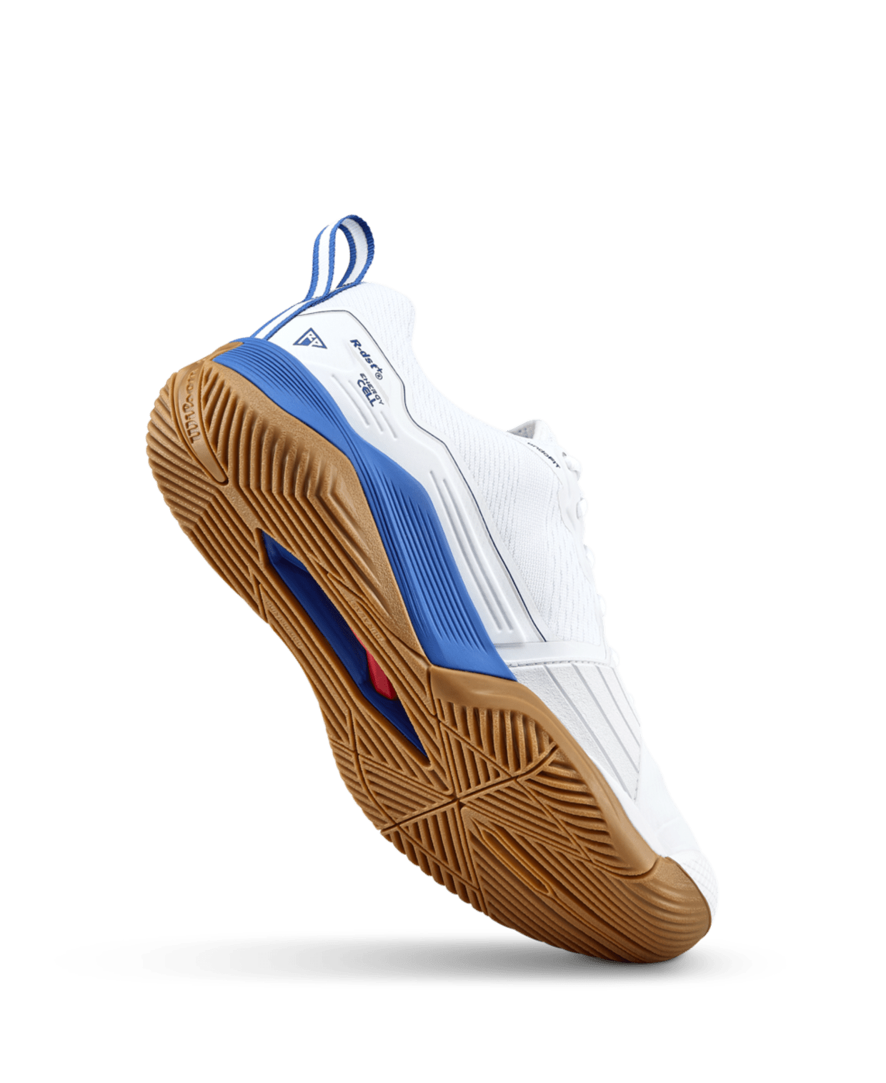 Wilson Rush Pro 4.5 Team Men's Tennis Shoes - White/Deja Vu Blue - Racquet Point
