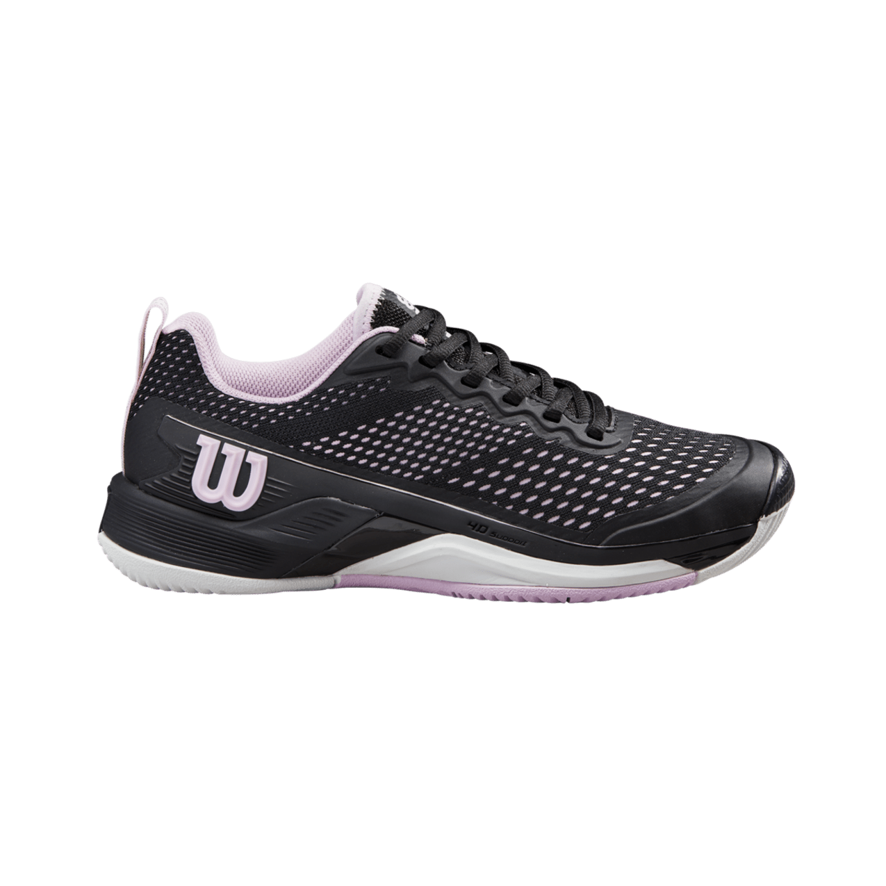 Wilson Rush Pro 4.5 Women's Tennis Shoes - Black/Black - Racquet Point